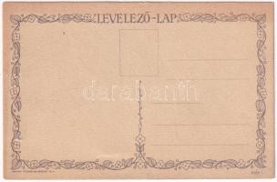 Győzelem és béke. Első világháborús katonai béke propaganda. Magyar Földrajzi Intézet kiadása / WWI ...