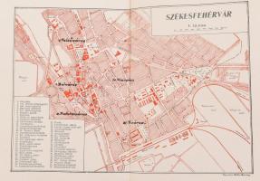 Polgárdy Géza: Székesfehérvár és környéke kalauza. Lux Géza rajzaival és város térképével. Magyarors...