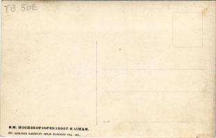 SMS Kaiman (később SM Tb 50 T) osztrák-magyar haditengerészet Kaiman-osztályú torpedónaszádja / K.u....