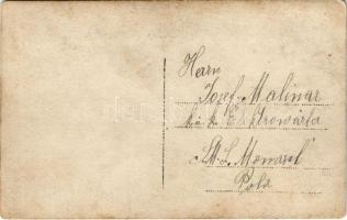 SMS Monarch az Osztrák-Magyar Haditengerészet Monarch-osztályú partvédő páncélosa, matrózok a fedélz...