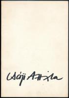 Csáji Attila kiállítási katalógus. Műcsarnok, 1988-89, Festmények, hologramok, fényművészet, lézer