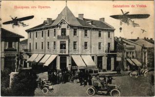 Vratsa, Vratza; Salutations / in the future montage, Grand Hotel Bulgaria (fl)