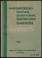 Frank Miklós-Kunszt János-Rausch Zoltán: Magyarország fürdőinek, ásványvizeinek, üdülőhelyeinek ismertetése Magyarország fürdőtérképével. Bp., 1937, Országos Balneológiai Egyesület, 123 p. + 1 (kihajtható térképpel) t. Fekete-fehér szövegközti fotókkal illusztrált. Kiadói papírkötés, jó állapotban.