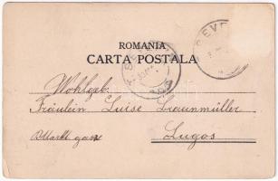 1900 Turnu Severin, Szörényvár; Gradina Publica, Piata de Zarzavat, Terminarea Vaporului Principele ...