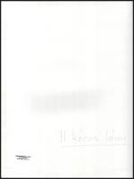 cca 1986 Menesdorfer Lajos (1941-2005) budapesti fotóművész hagyatékából, pecséttel jelzett, felirat...