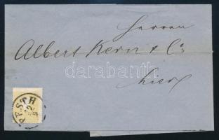 ~1858 2kr levélen / on cover PESTH