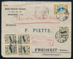 1930 Légi levél 6 bélyeggel Németországba / Airmail cover with 6 stamps to Germany