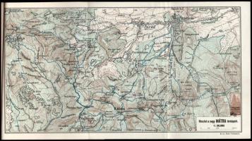 A Mátra részletes kalauza. Szerk.: Barcza Imre és Dr. Vigyázó János. Dr. Thirring - Dr. Vigyázó: Rés...