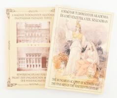 A Magyar Tudományos Akadémia és a művészetek a XIX. században. Bp., 1992. + A Magyar Tudományos Akadémia palotájának pályázati tervei. Bp., 1996 Kiadói papírkötésben