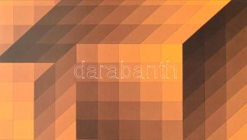 Vasarely Victor (1908-1997): AXO-44. Heliogravűr, papír. Neuchatel, Éditions du Griffon kiadása, 197...