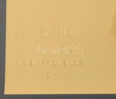 Vasarely Victor (1908-1997): AXO-44. Heliogravűr, papír. Neuchatel, Éditions du Griffon kiadása, 197...