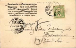 1902 Austro-Hungarian K.u.K. military, lady in soldier's uniform, smoking. Fec. Ch. Scolik Wien