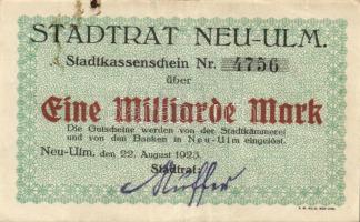 Német Birodalom/Weimari Köztársaság 1923. 11db klf városi szükségbankjegy T:II,III