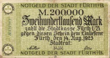 Német Birodalom/Weimari Köztársaság 1923. 13db klf városi szükségbankjegy T:II,III