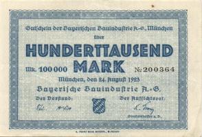 Német Birodalom/Weimari Köztársaság 1923. 13db klf városi szükségbankjegy T:II,III