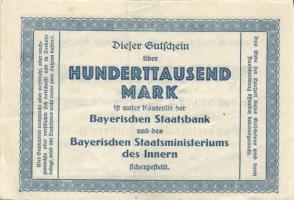 Német Birodalom/Weimari Köztársaság 1923. 13db klf városi szükségbankjegy T:II,III