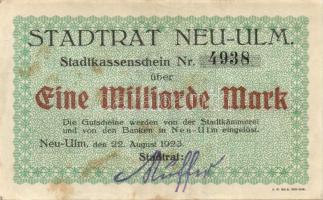 Német Birodalom/Weimari Köztársaság 1923. 13db klf városi szükségbankjegy T:II,III