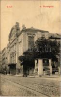 1910 Wien, Vienna, Bécs; Marxergasse, Sofien-Saal / concert hall (fl)