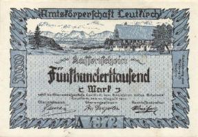 Német Birodalom/Weimari Köztársaság 1923. 7db klf városi szükségbankjegy T:II,III