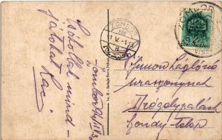 1941 Zombor, Sombor; Zeljeznicka Stanica / Bahnhof / vasútállomás / railway station + "1941 Zom...