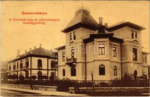 1917 Besztercebánya, Banská Bystrica; Vototsek villa és Zólyom megyei tanfelügyelőség. W.L. 549. / villa, Zvolen County School Inspectorate (EK)