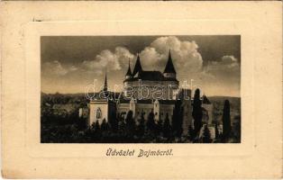 1910 Bajmóc, Bojnice; vár. Gubits B. kiadása / Bojnicky hrad / castle (EK)