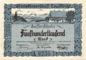 Német Birodalom/Weimari Köztársaság 1923. 3db klf városi szükségbankjegy T:II,III