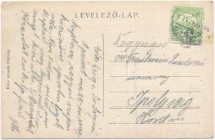 Pöstyén, Pistyan, Piestany; látkép. Kohn nyomda kiadása / Totalansicht / general view (EK)