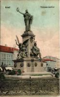 1906 Arad, Vértanú szobor / monument, statue (Rb)