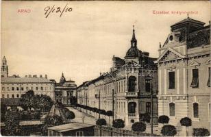 1910 Arad, Erzsébet királyné körút / street view (EK)