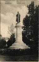 1916 Nagykároly, Carei; Kossuth szobor (1920-ban ledöntötték). Csókás László kiadása / statue (demolished in 1920) (EB)