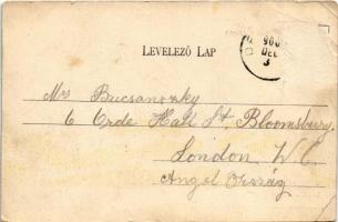 Dévaványa, látkép, északi oldal részlete, templom. Berkovics D. Dezső kiadása (EB)