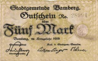 Német Birodalom/Weimari Köztársaság 1923. 7db klf városi szükségbankjegy T:II,III