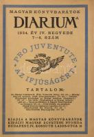 1926-1948 Diárium. A Könyvbarátok Szövetségének/Magyar Könyvbarátok folyóirata, 1926-1948-ig, összes...