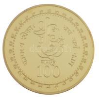 DN "Kámaszutra - Nyuszi" aranyozott Cu multicolor érem, német nyelvű leírással, magyar tan...