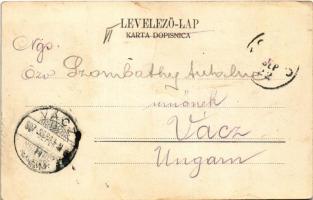 1907 Topuszka, Topusko; Resteuracija / Kénes fürdő és étterem / spa and restaurant (EK)