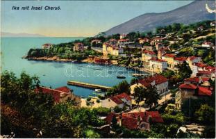 Ika, Ica (Abbazia, Opatija); Insel Cherso / Cres (ragasztónyom / gluemark)