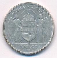 1930. 5P Ag "Horthy jobbra" T:F ph.
Adamo P8