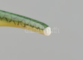 Herendi mini gyík figura. Kézzel festett, jelzett, farka letört, restaurálható 7 cm Eredeti dobozáva...