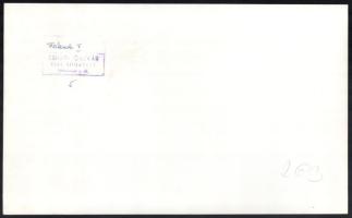 cca 1969 Zsigri Oszkár (1933-?) budapesti fotóművész hagyatékából pecséttel jelzett, vintage fotóműv...