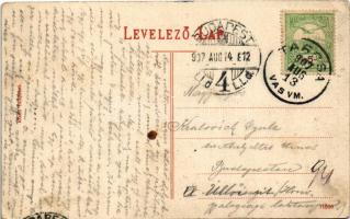 1907 Tarcsa, Tarcsafürdő, Bad Tatzmannsdorf; sétatér / promenade (EK)