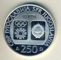 Jugoszlávia 1982. 100D Ag "Téli olimpia-Sarajevo" T:PP