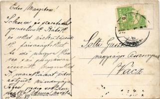 1910 Alsólendva, Alsó-Lendva, Dolnja Lendava; látkép télen / Winter (EK)