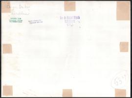 cca 1966 Zsigri Oszkár (1933-?) budapesti fotóművész hagyatékából feliratozott vintage fotóművészeti...