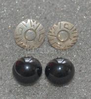 2db női ezüstfülbevaló