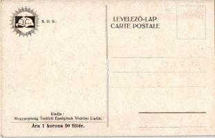 SOS! Kiadja Magyarország Területi Épségének Védelmi Ligája / Hungarian irredenta propaganda, Trianon...