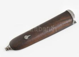 Vadászpuska tus. Belgium XIX. sz. vége Liege. Díszített. Jelzett 19 cm