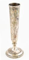 Ezüst (Ag) váza. Jelzett 182 g 23 cm