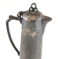 WMF jelzett ezüstözött szecessziós kiöntő, Kopással 23 cm,