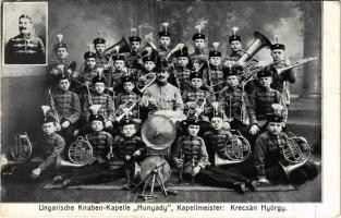 Ungarische Knaben-Kapelle Hunyady, Kapellmeister: Krecsán György / Hunyady magyar fiú zenekar / Hungarian boy music band